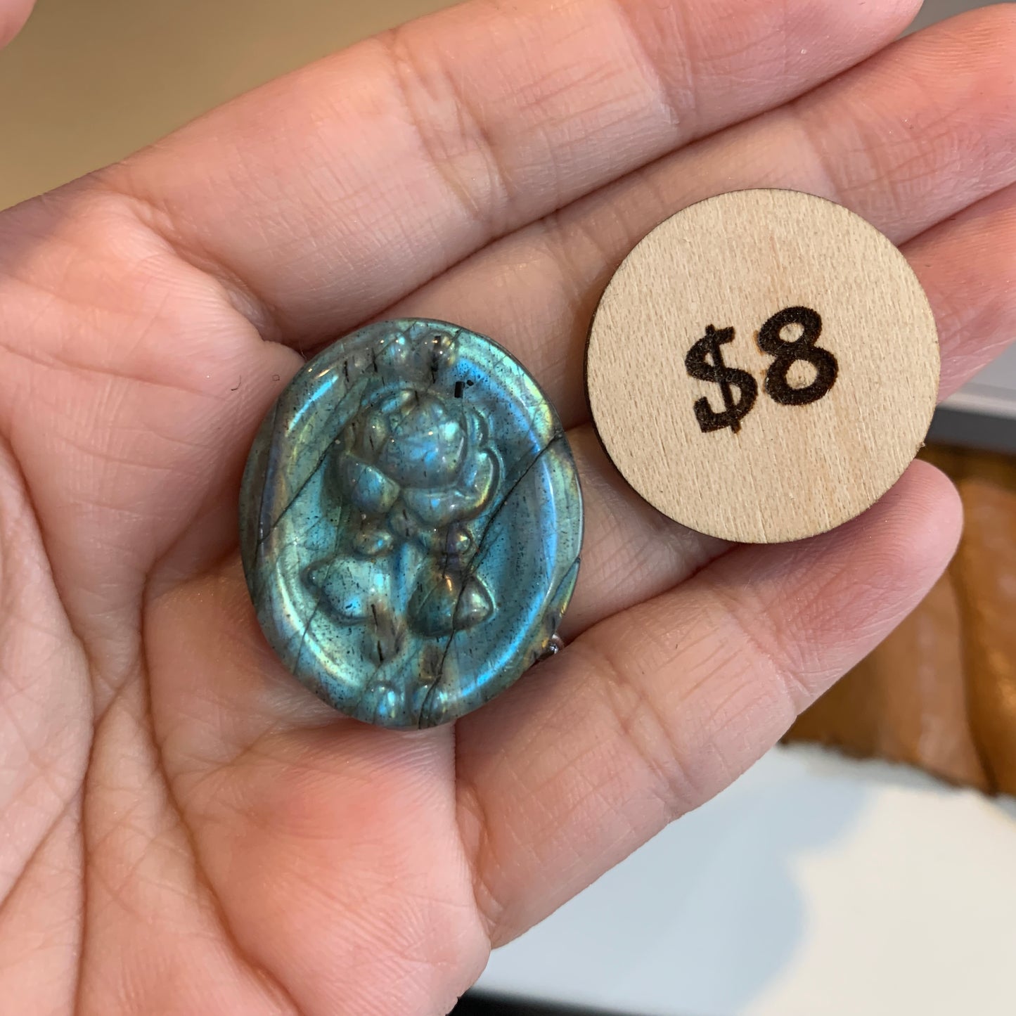 Labradorite Carving $8