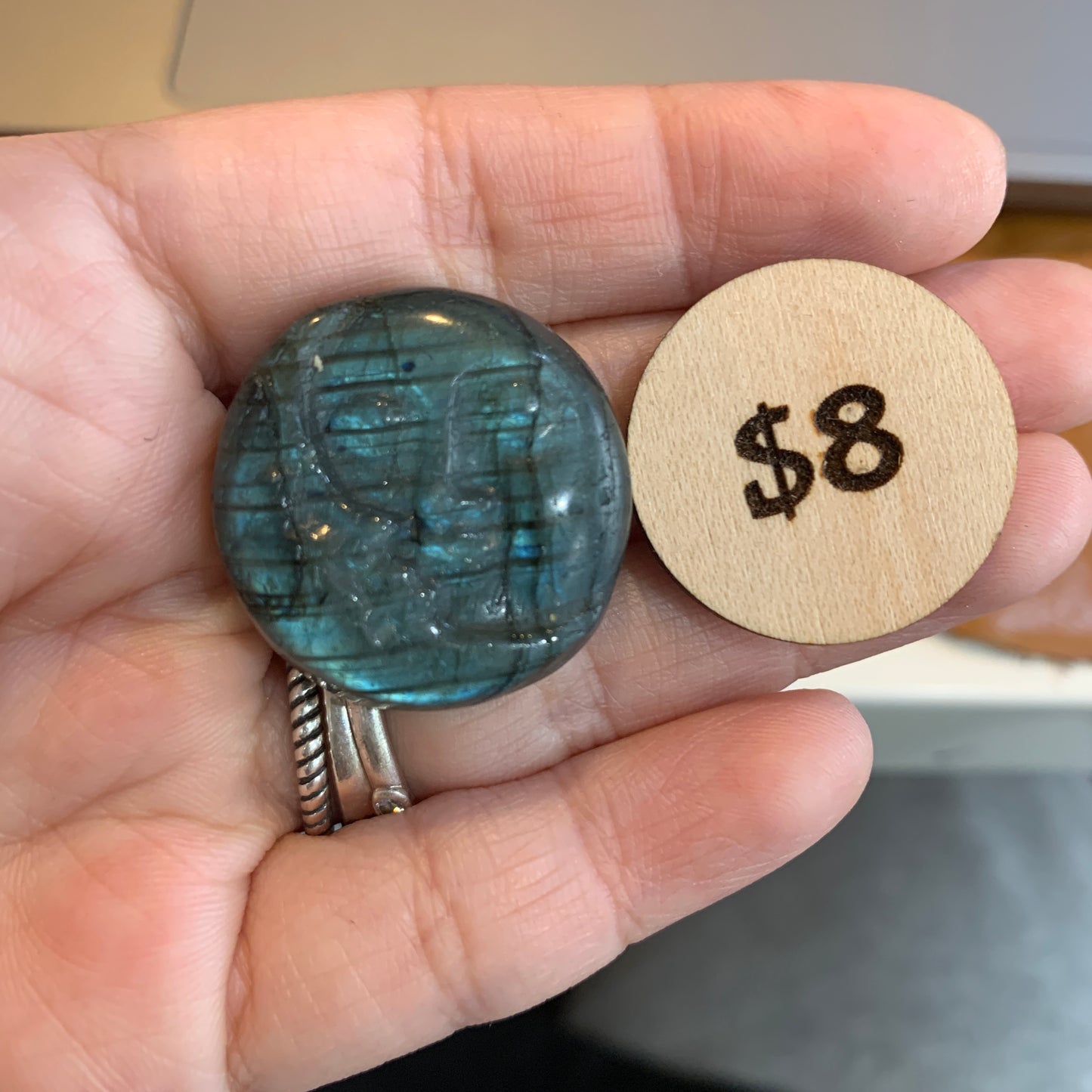 Labradorite Carving $8