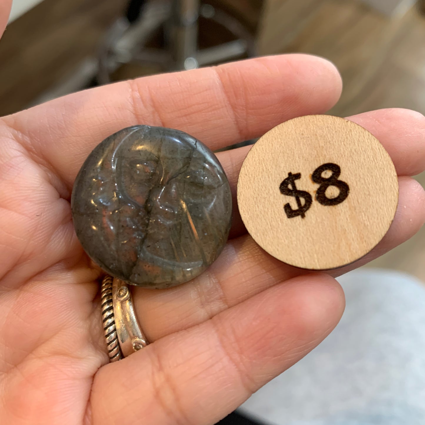 Labradorite Carving $8
