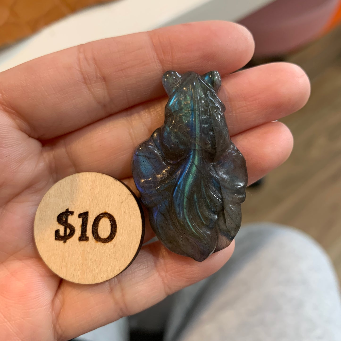 Labradorite Carving $10