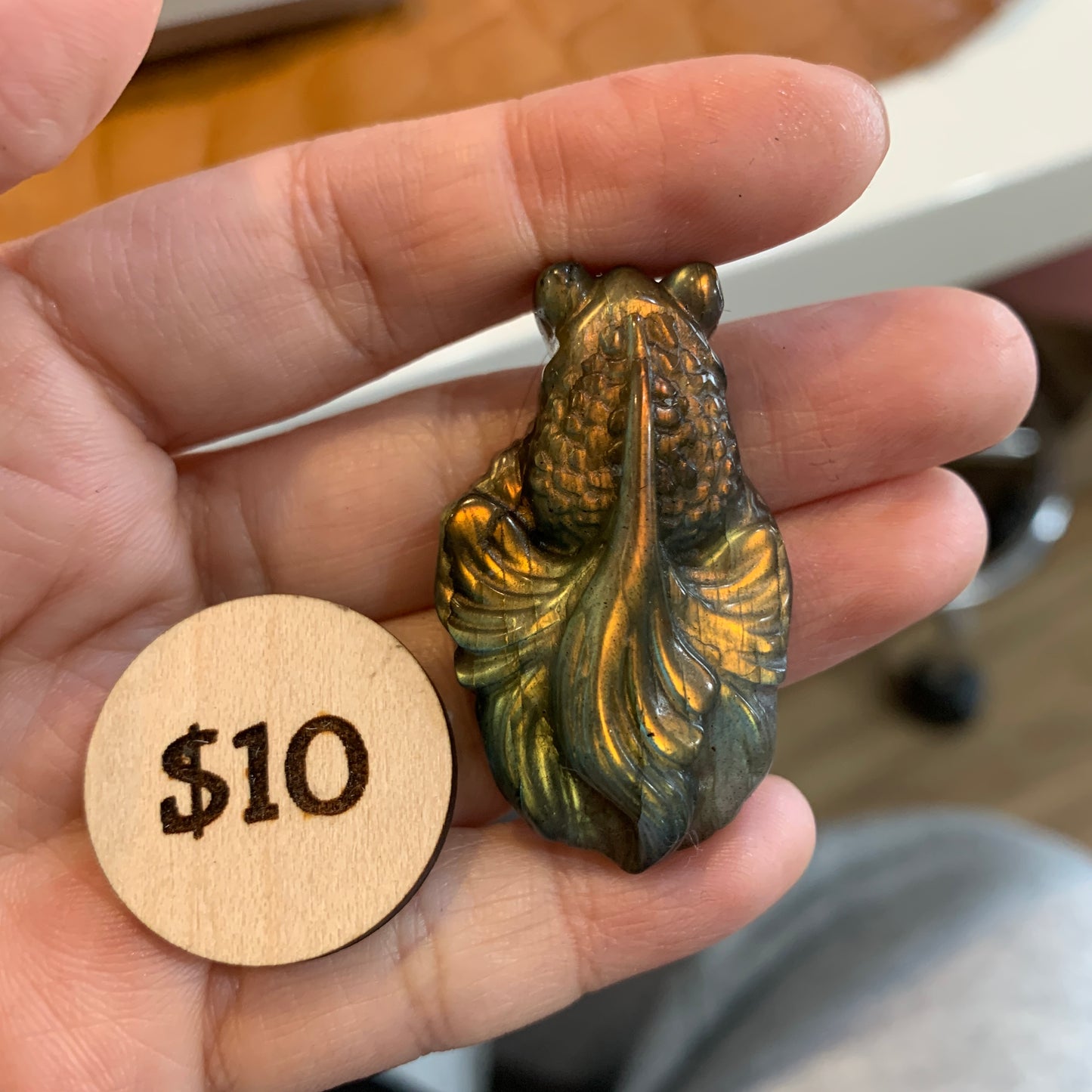 Labradorite Carving $10