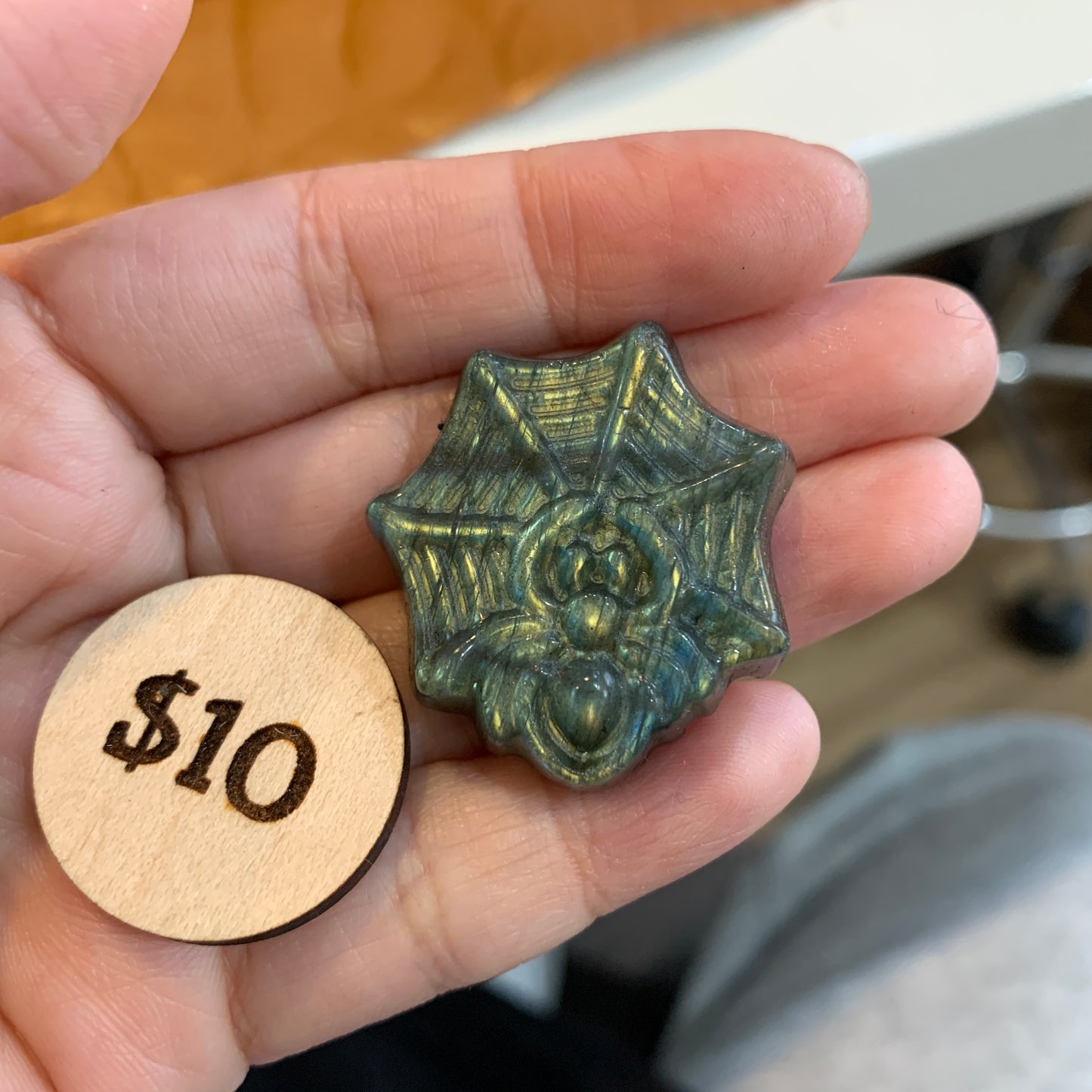 Labradorite Carving $10