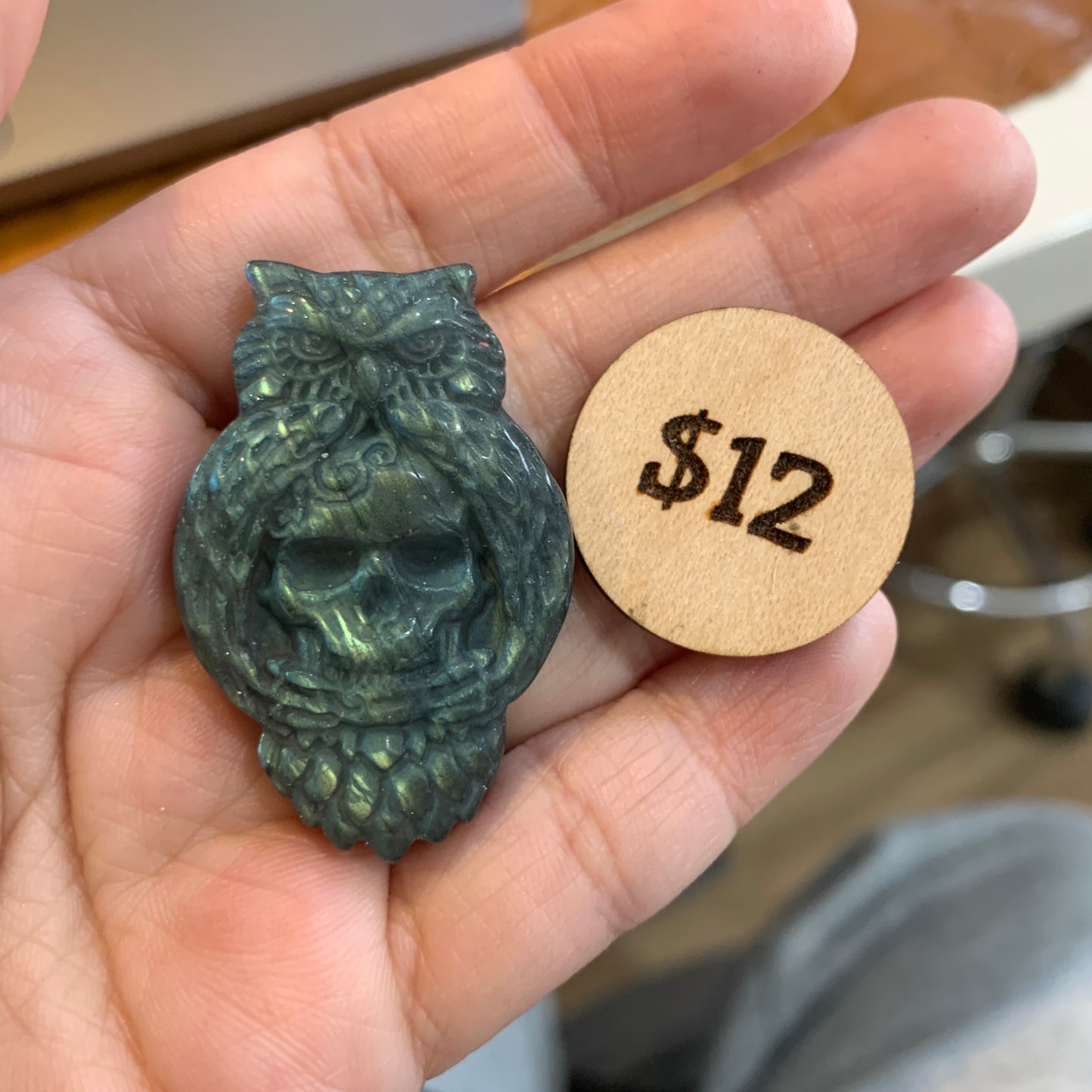 Labradorite Carving $12