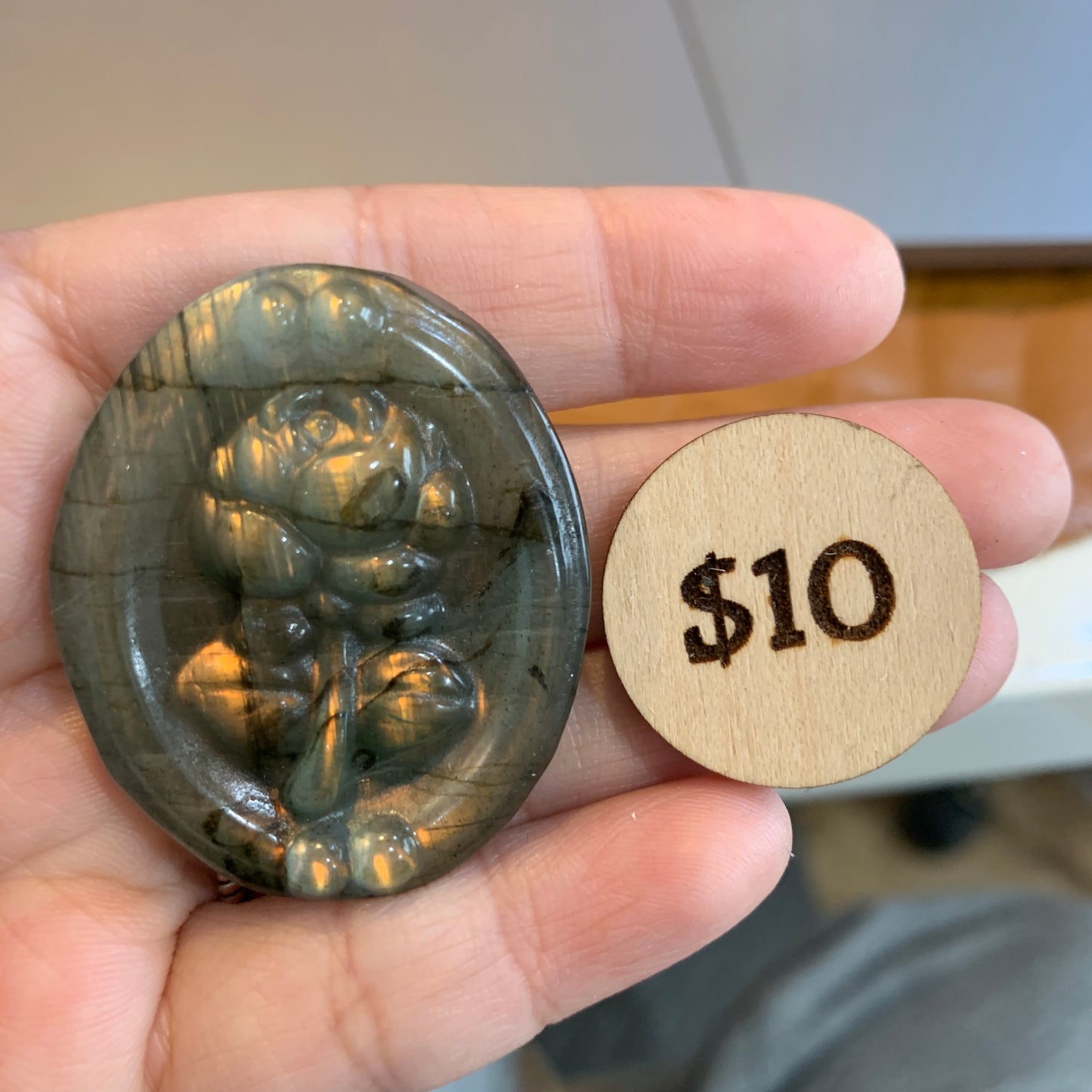 Labradorite Carving $10
