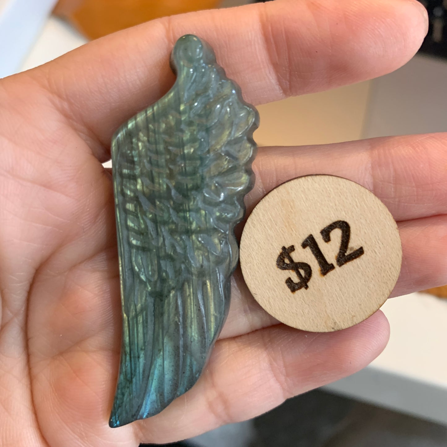 Labradorite Carving $12