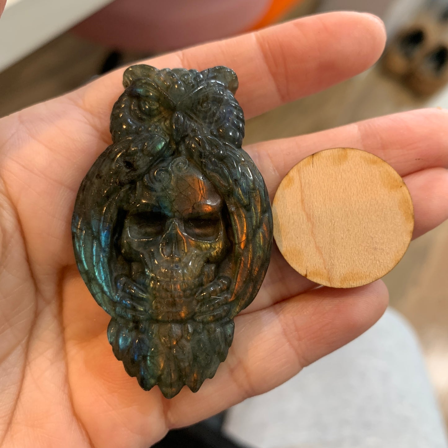 Labradorite Carving $14