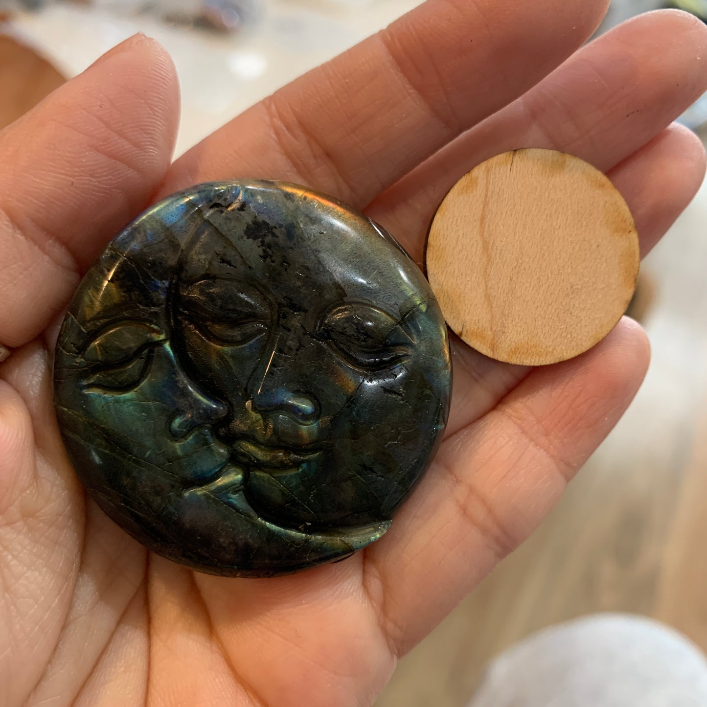 Labradorite Carving $14
