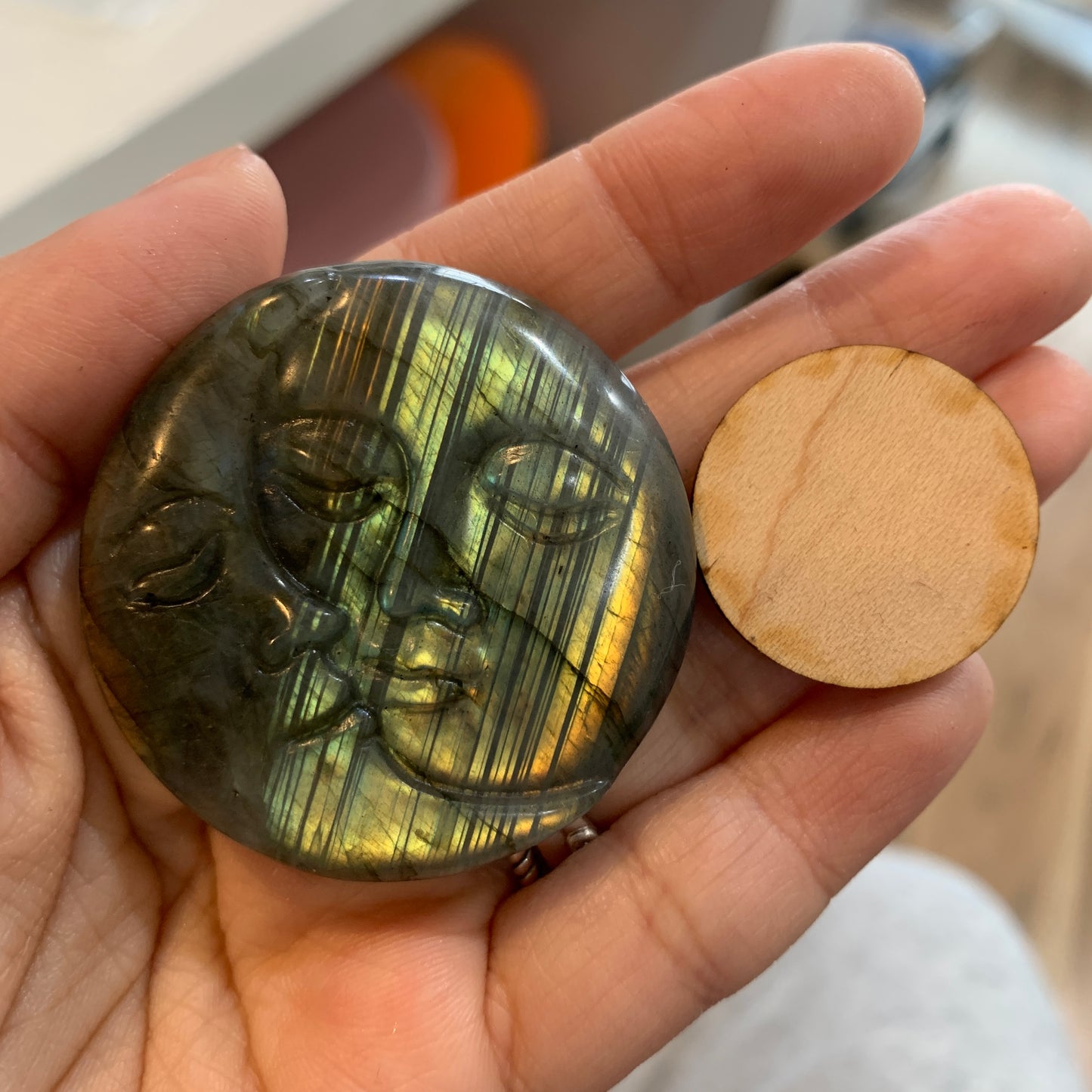 Labradorite Carving $14