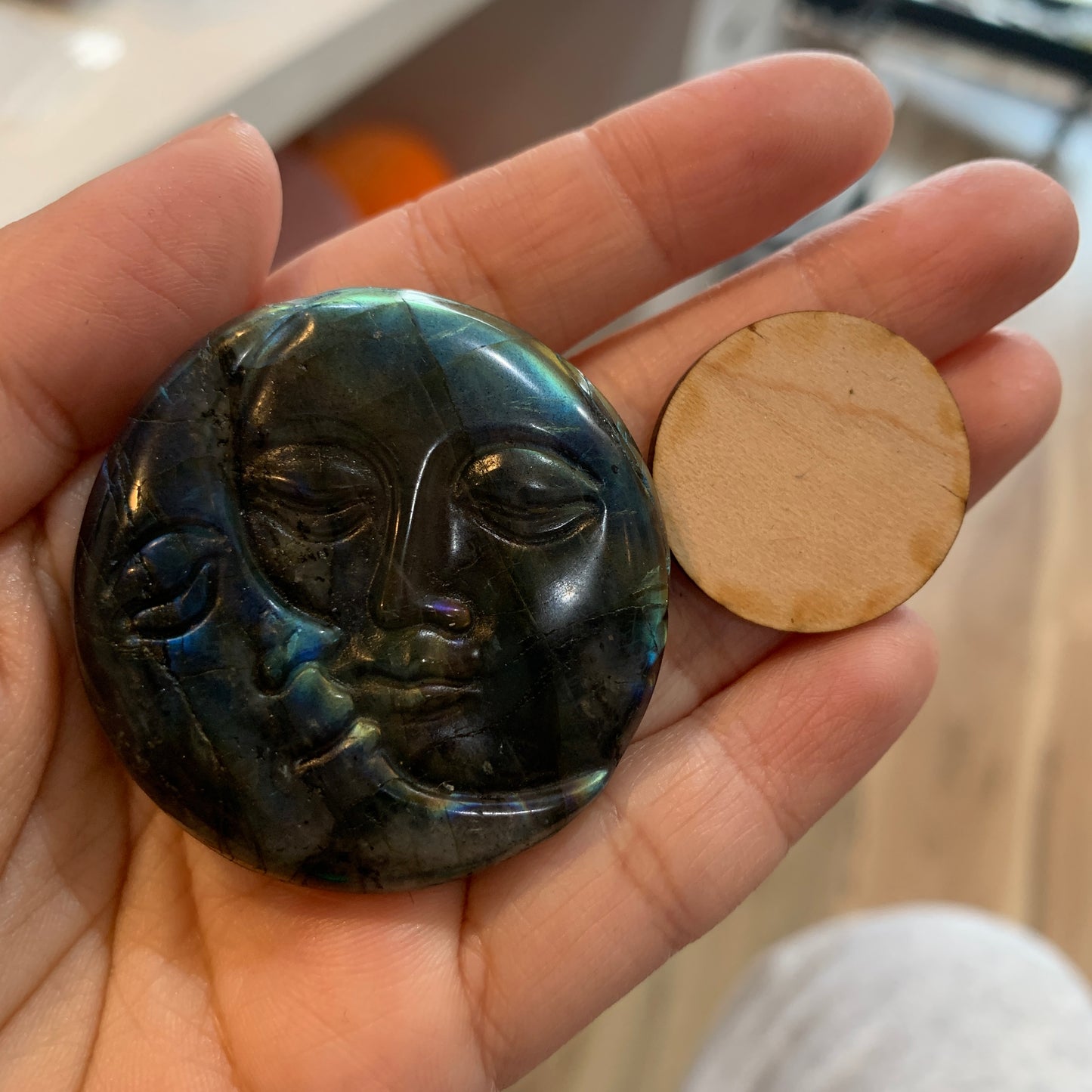 Labradorite Carving $14