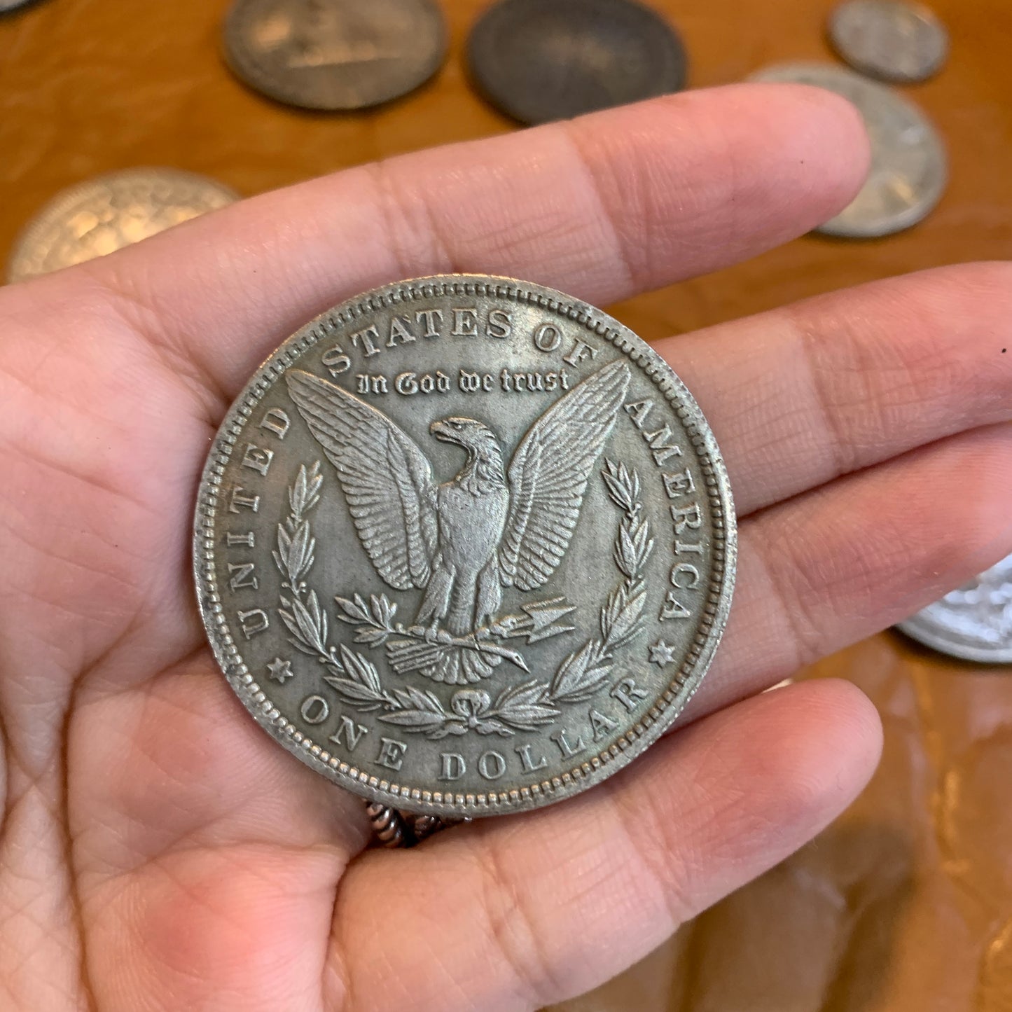 IN STOCK - Brass Coin $8