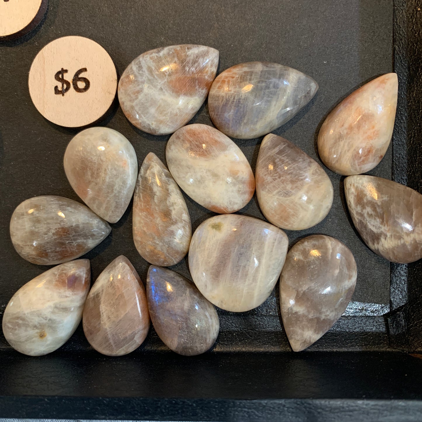 Belomorite Cabochon - Oval - Teardrop - Rectangle