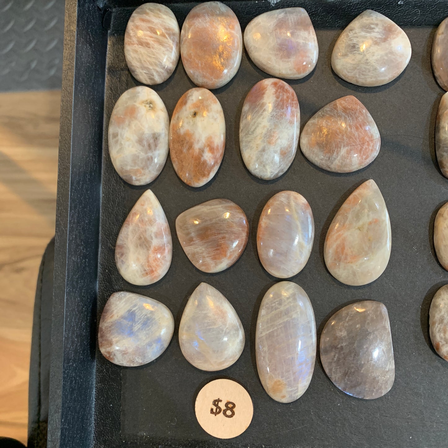 Belomorite Cabochon - Oval - Teardrop - Rectangle