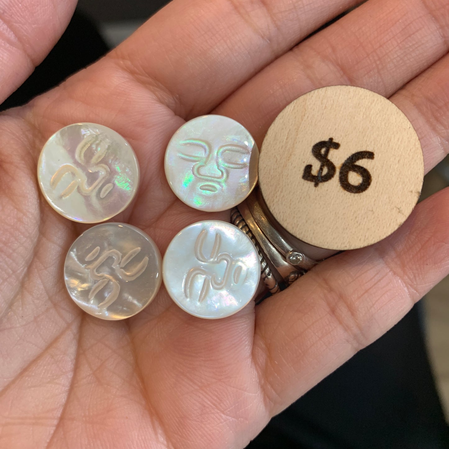 IN STOCK - MOTHER OF PEARL - CABOCHON - BEAD - MOON - OVAL - CLOUD - STAR