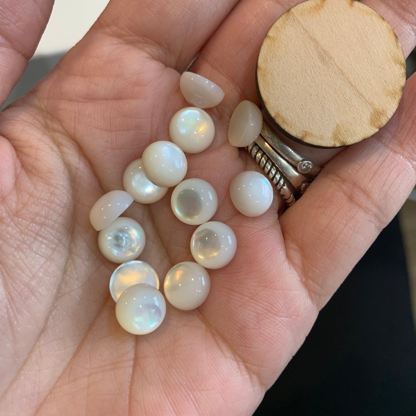 IN STOCK - MOTHER OF PEARL - CABOCHON - BEAD - MOON - OVAL - CLOUD - STAR