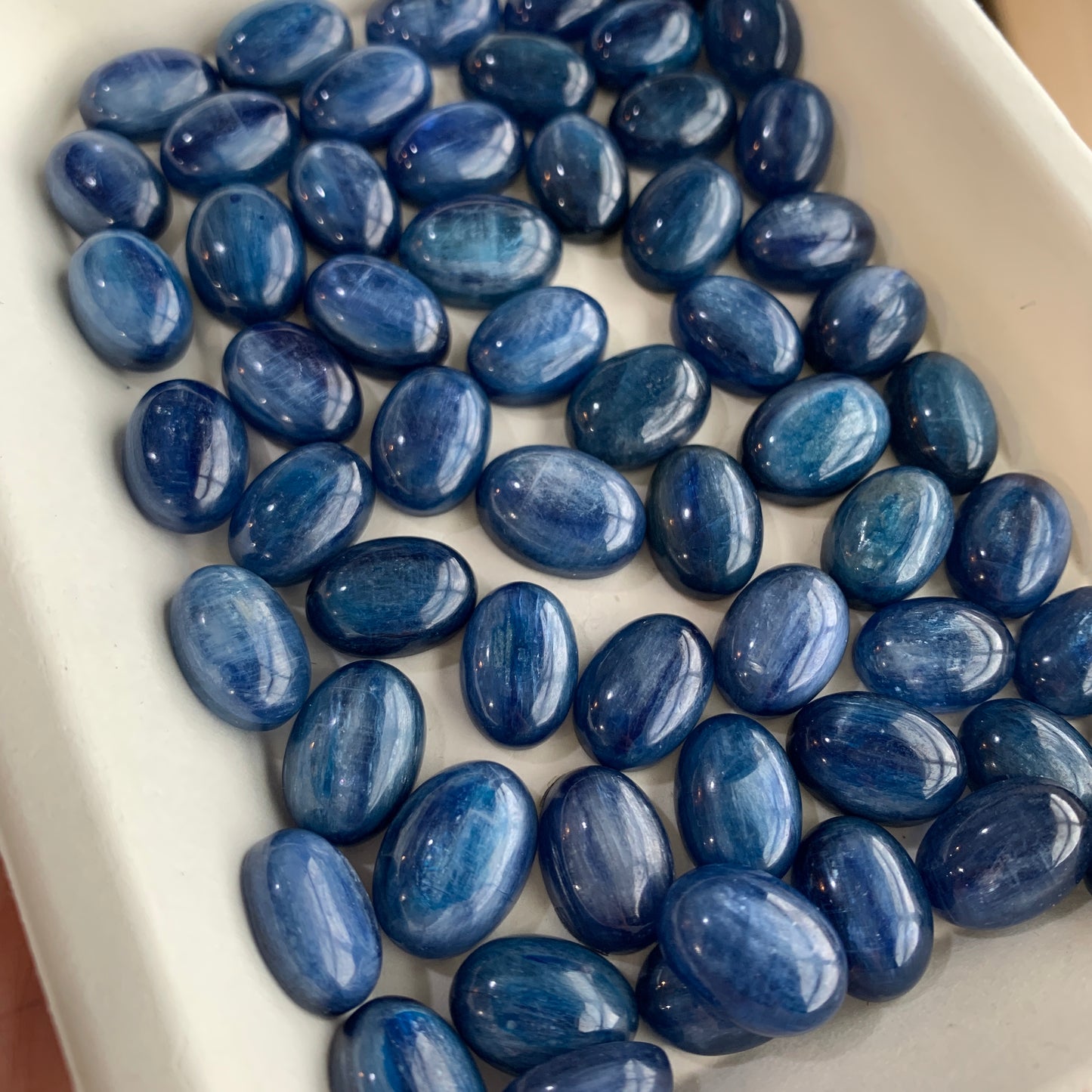 Kyanite Cabochon - Oval - Ring Size Cab