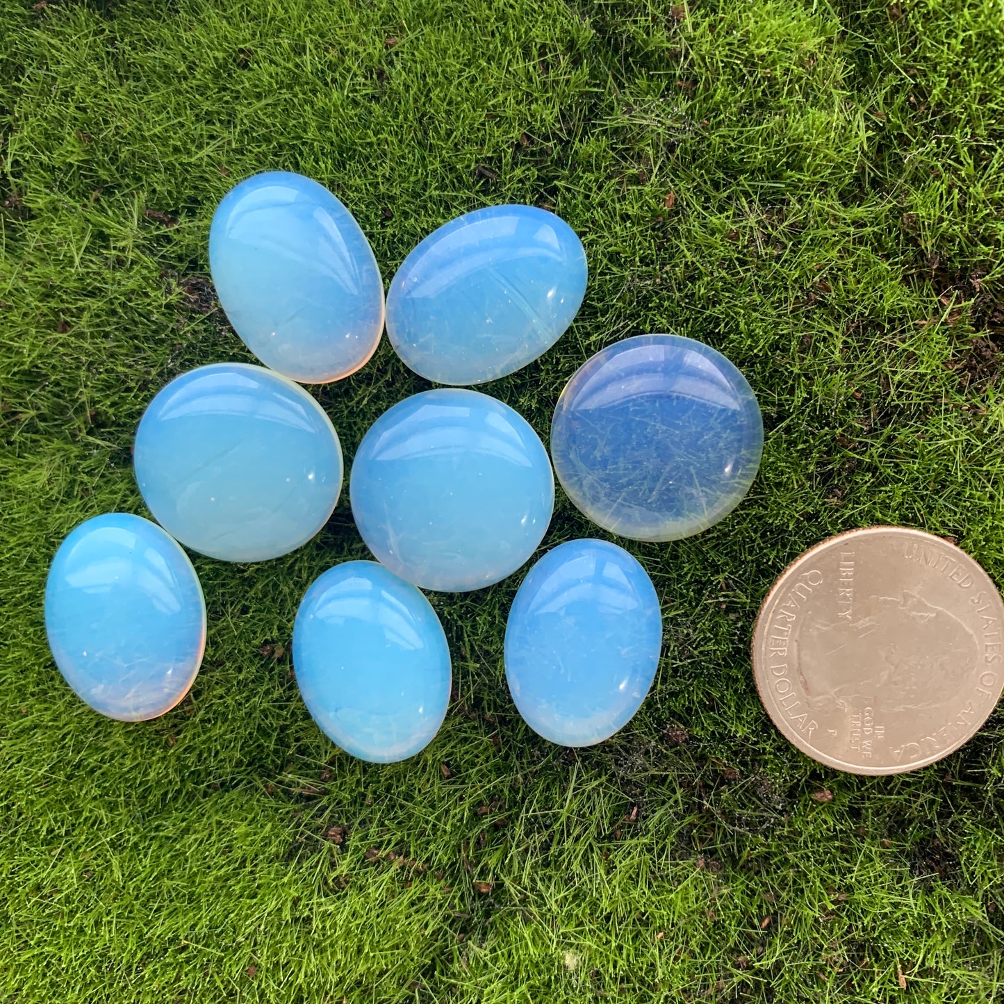 $3 Cabochon - Lapis - Carnelian - Opalite - Howlite - Clear Quartz - Ocean Jasper