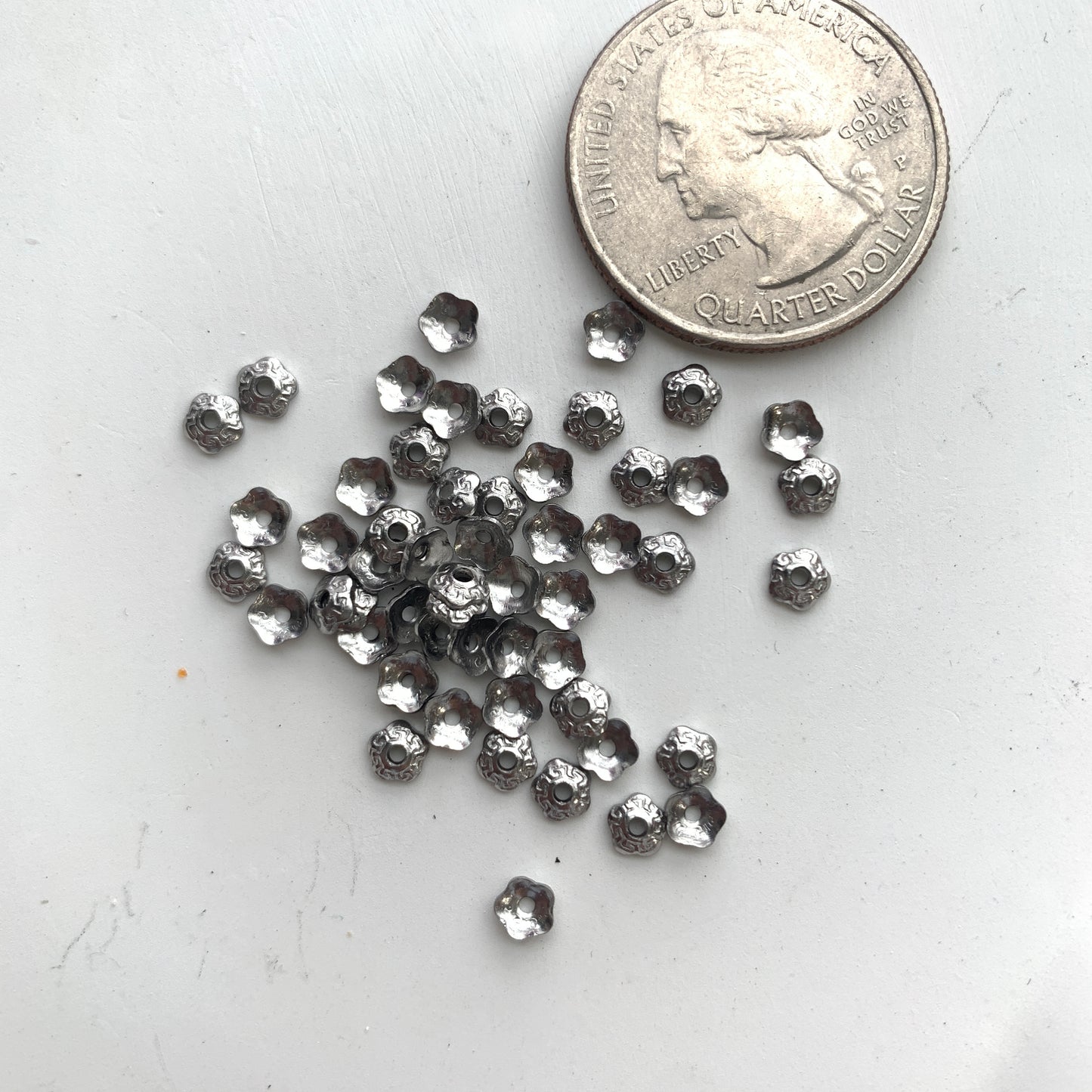 Bead Cap - Stainless
