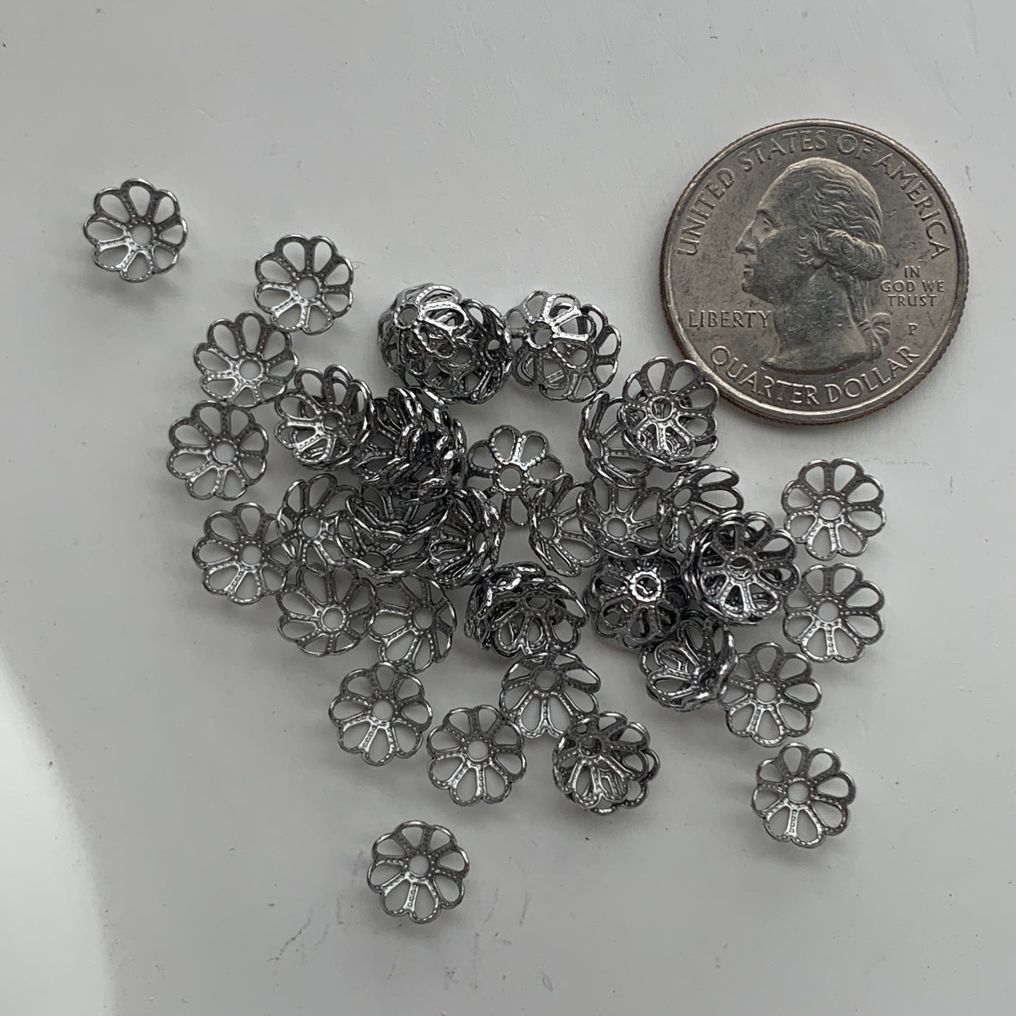 Bead Cap - Stainless