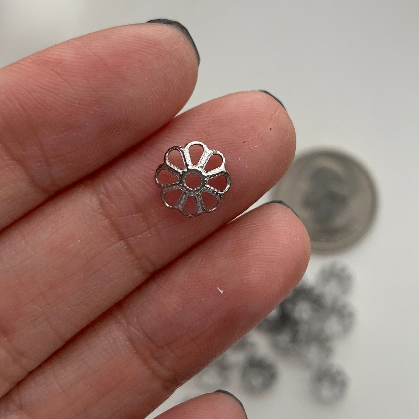 Bead Cap - Stainless