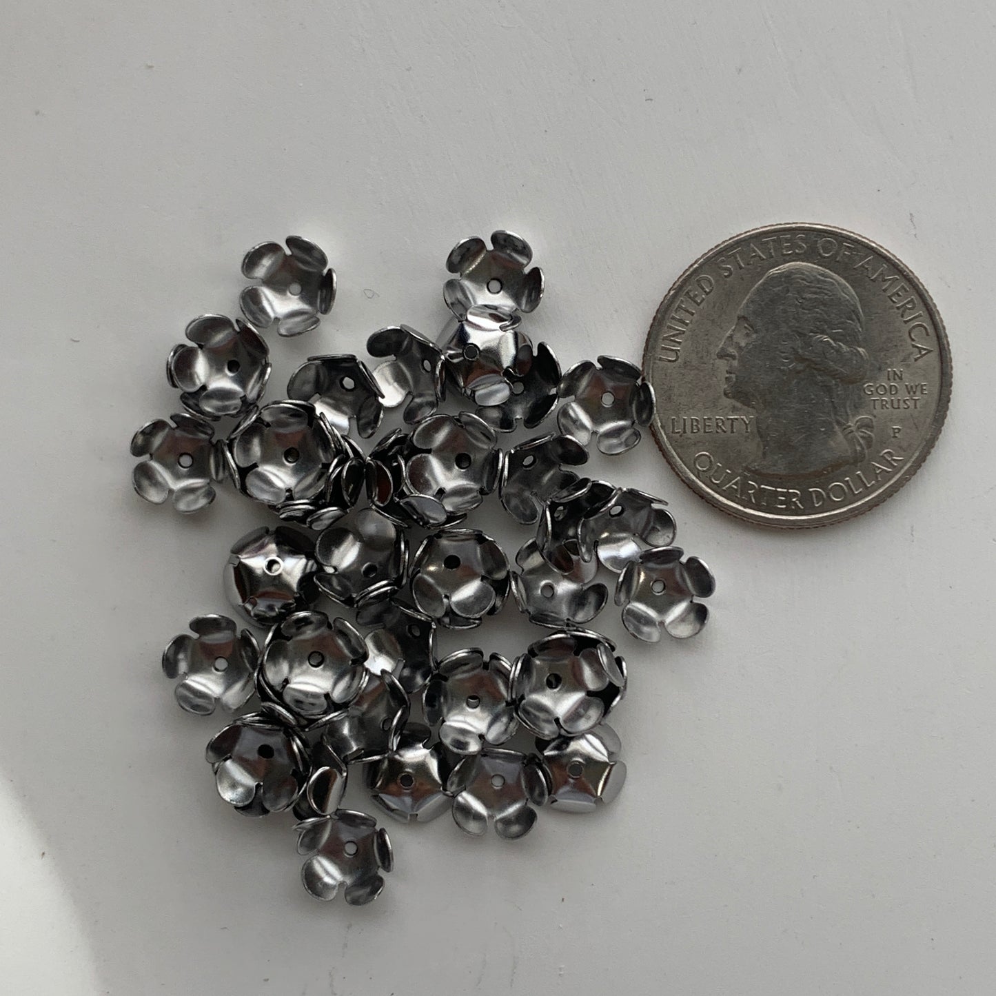 Bead Cap - Stainless