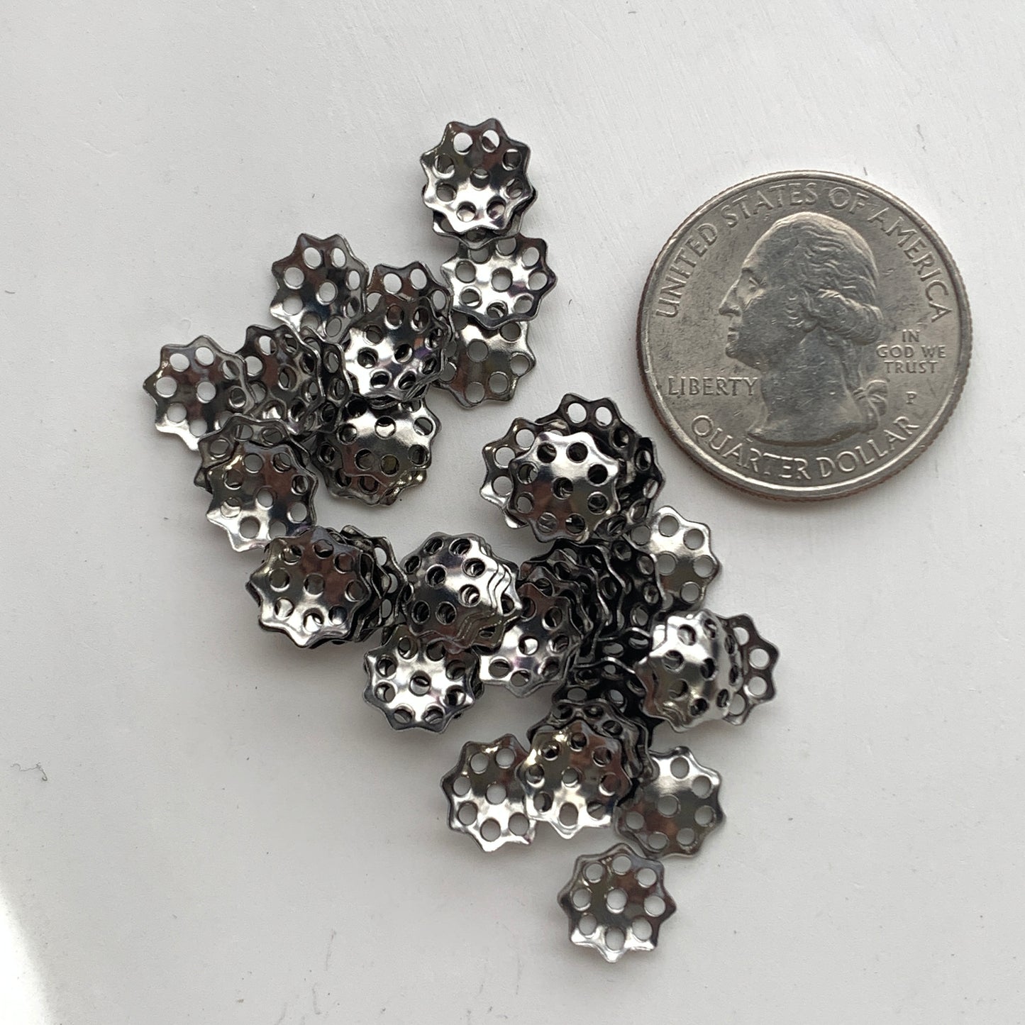 Bead Cap - Stainless