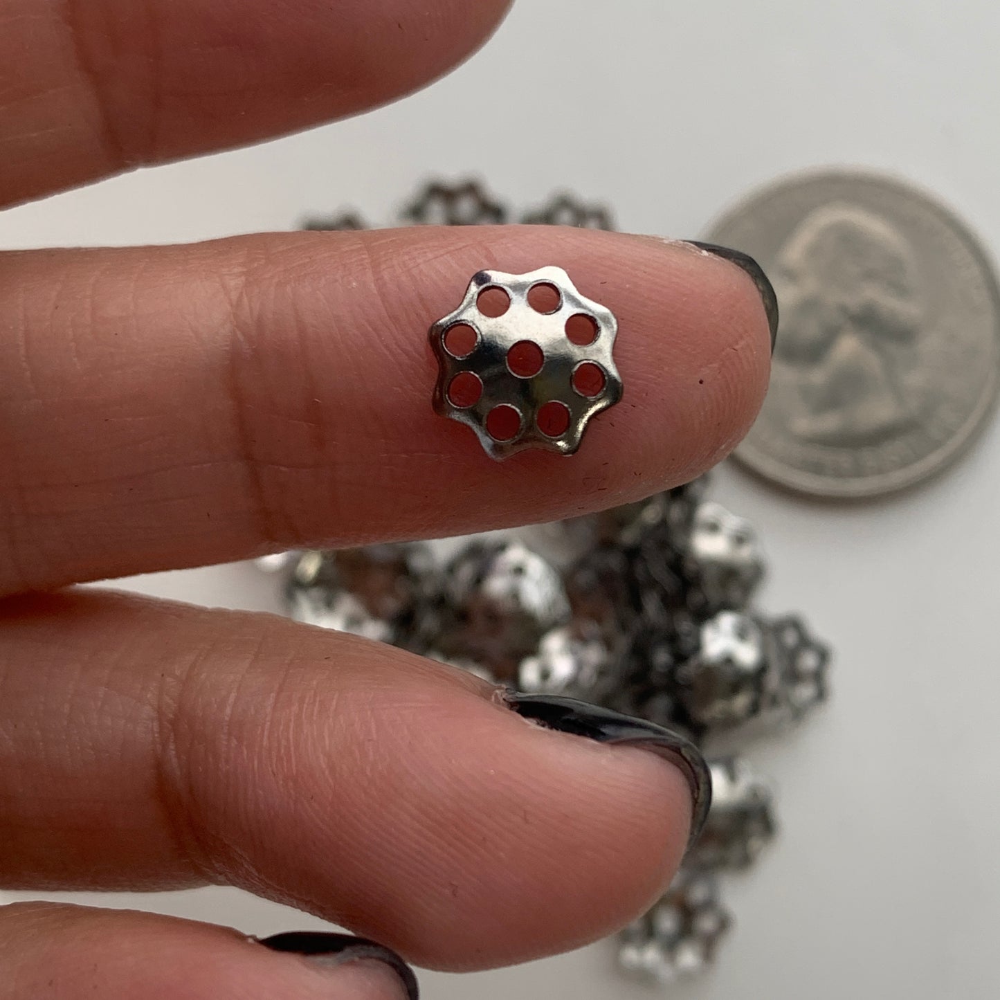 Bead Cap - Stainless