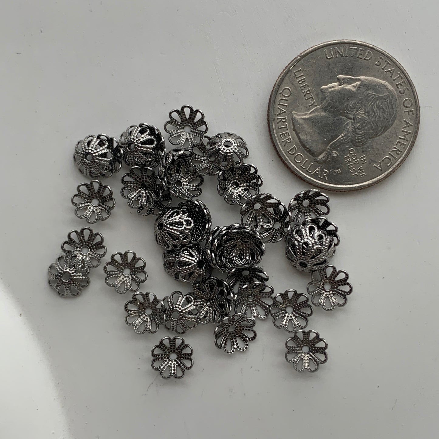 Bead Cap - Stainless