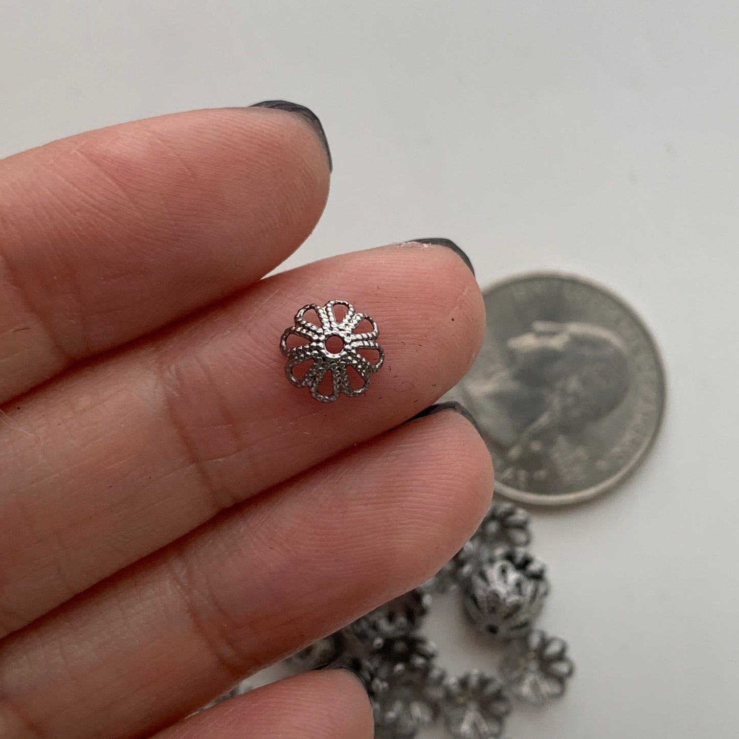 Bead Cap - Stainless