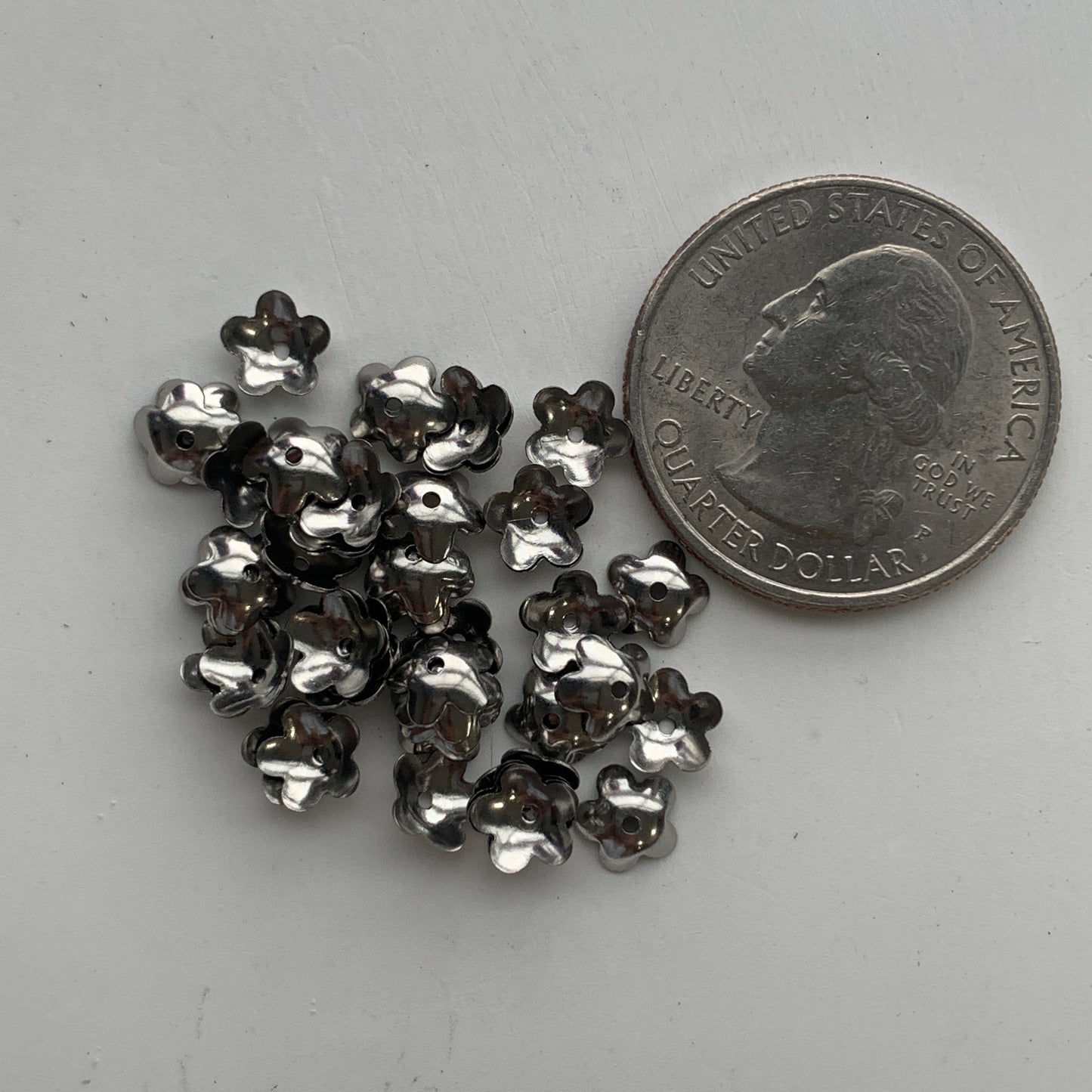 Bead Cap - Stainless