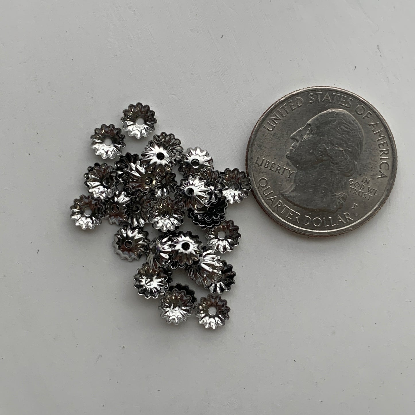 Bead Cap - Stainless