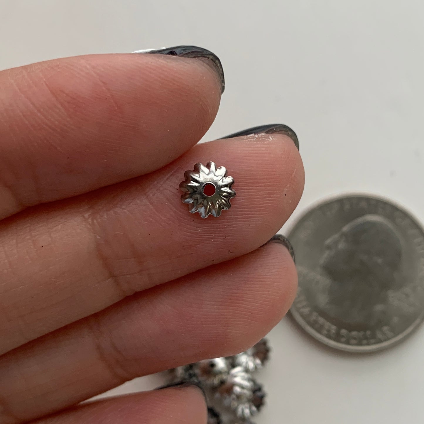 Bead Cap - Stainless
