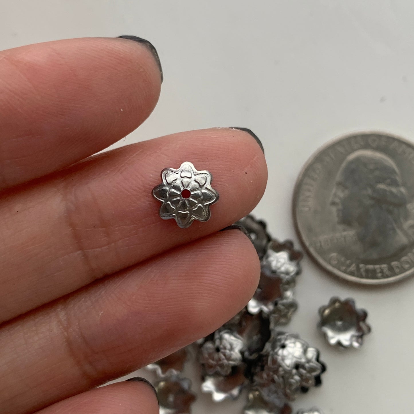 Bead Cap - Stainless