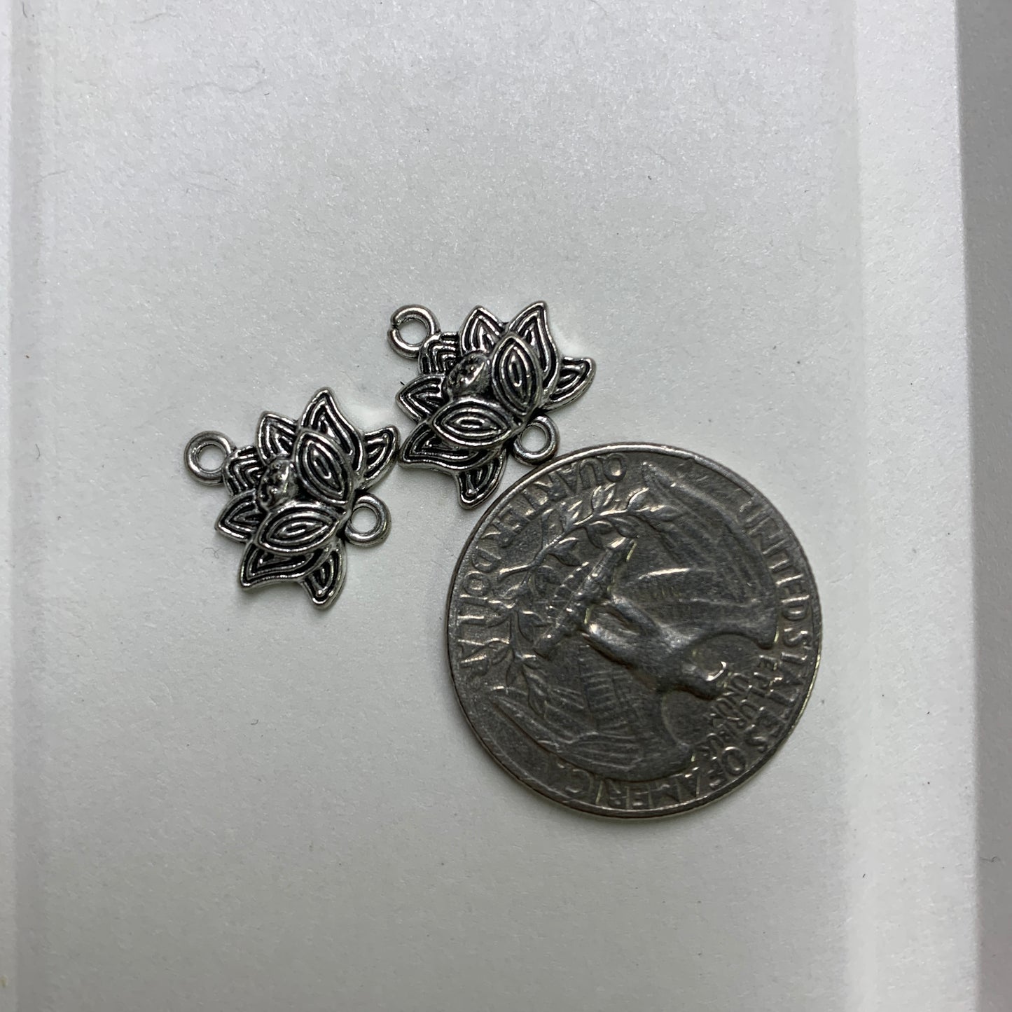 Tibetan Silver Charm / Bead (TS042)