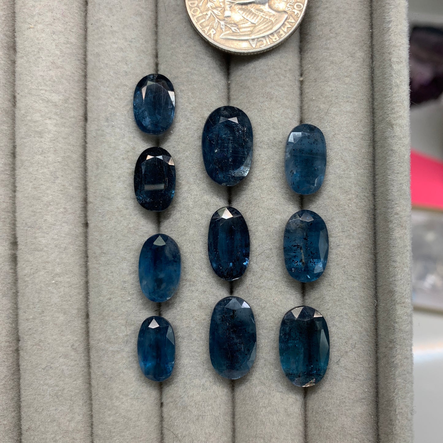 Kyanite Faceted Gemstone