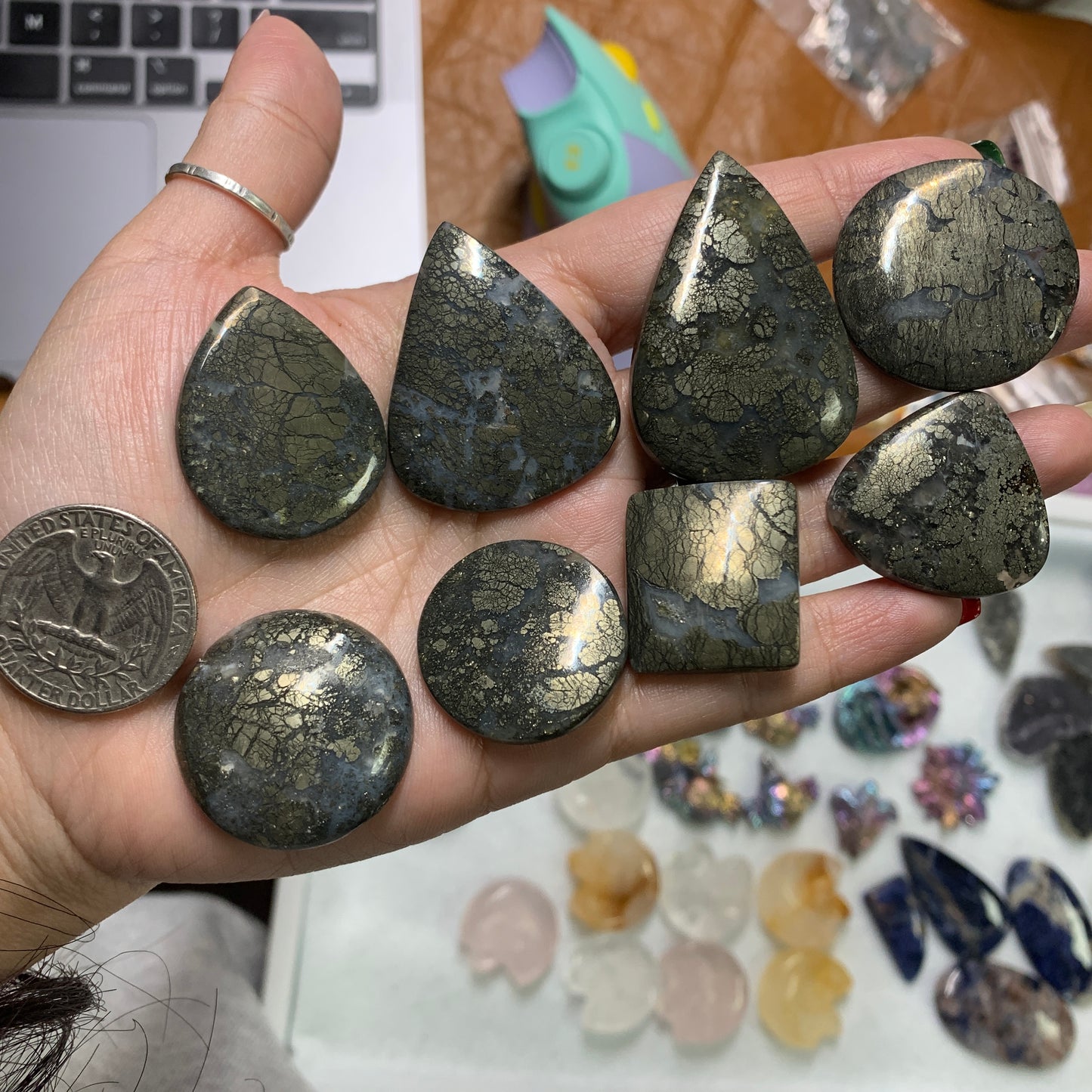Marcasite Cabochon