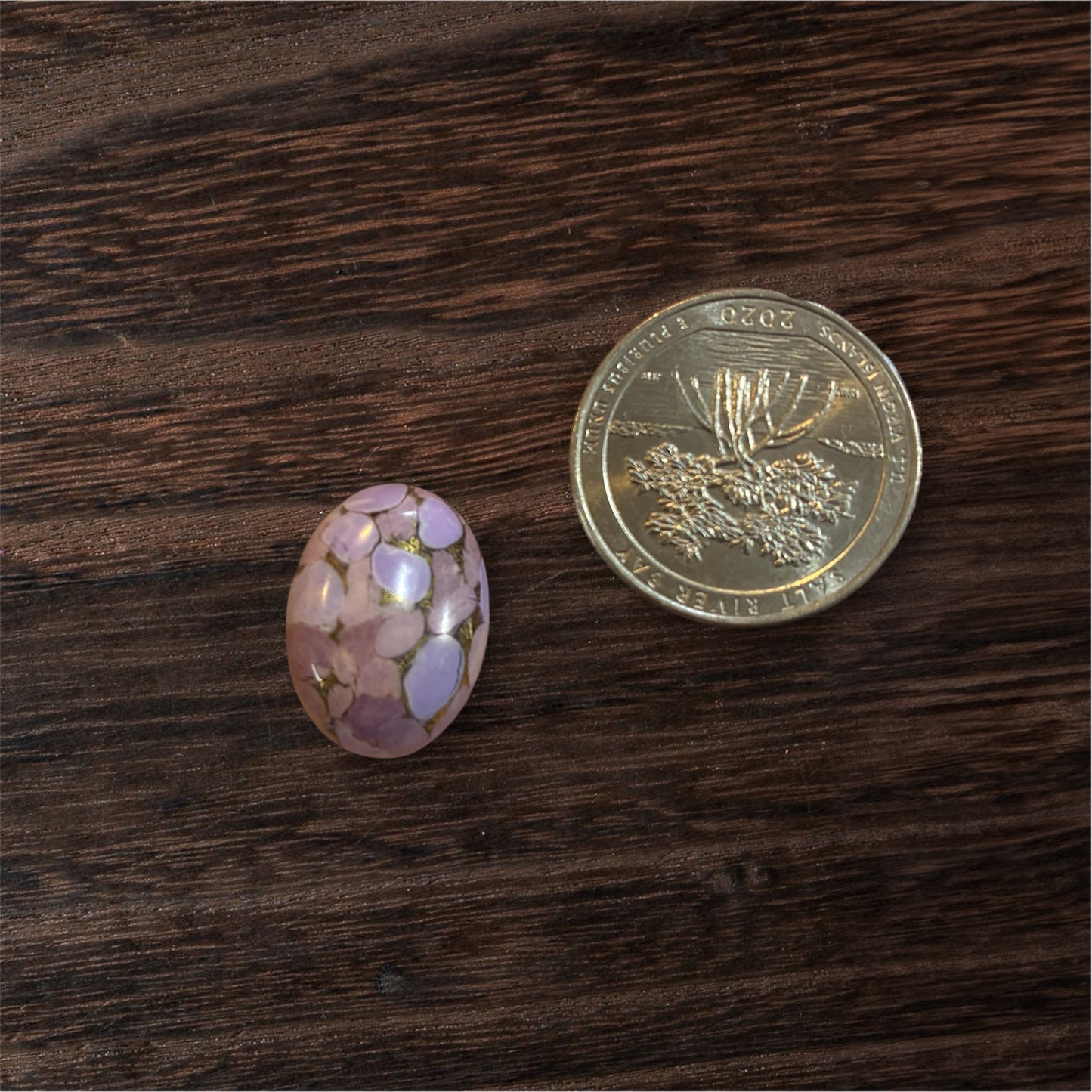 Mojave Stone - Spiny oyster Turquoise - Royal blue - Lavender purple - Dark Purple - Purple Blue - 15x20mm