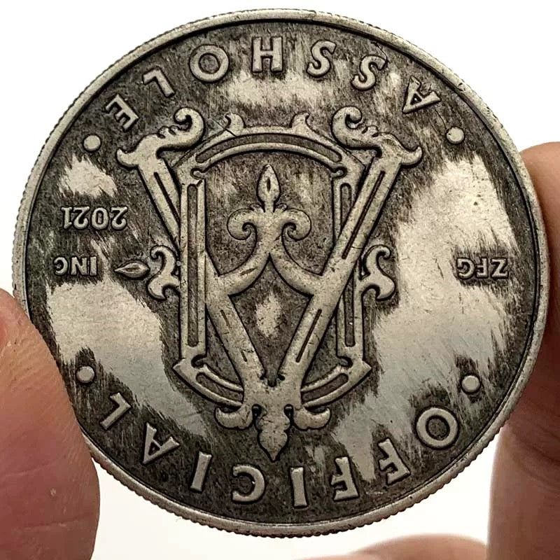 Brass coin “ Official A**Hole”