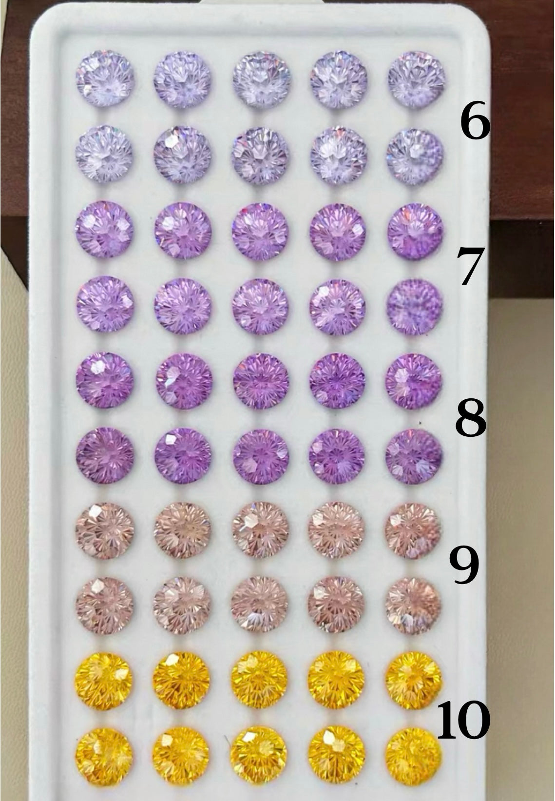 *PRE-ORDER* Snowflake 8mm CZ Gemstone