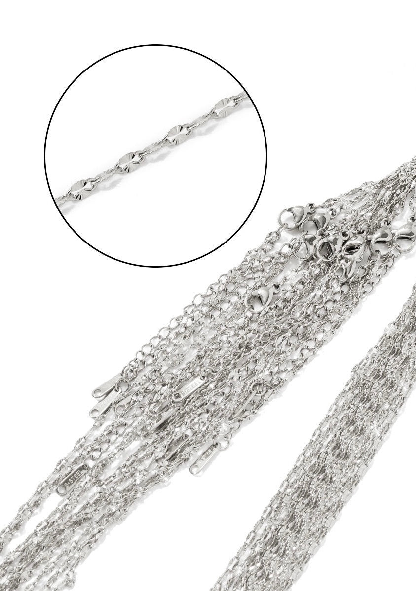 Stainless Steel - Stylish - Dainty - 16" - Chain