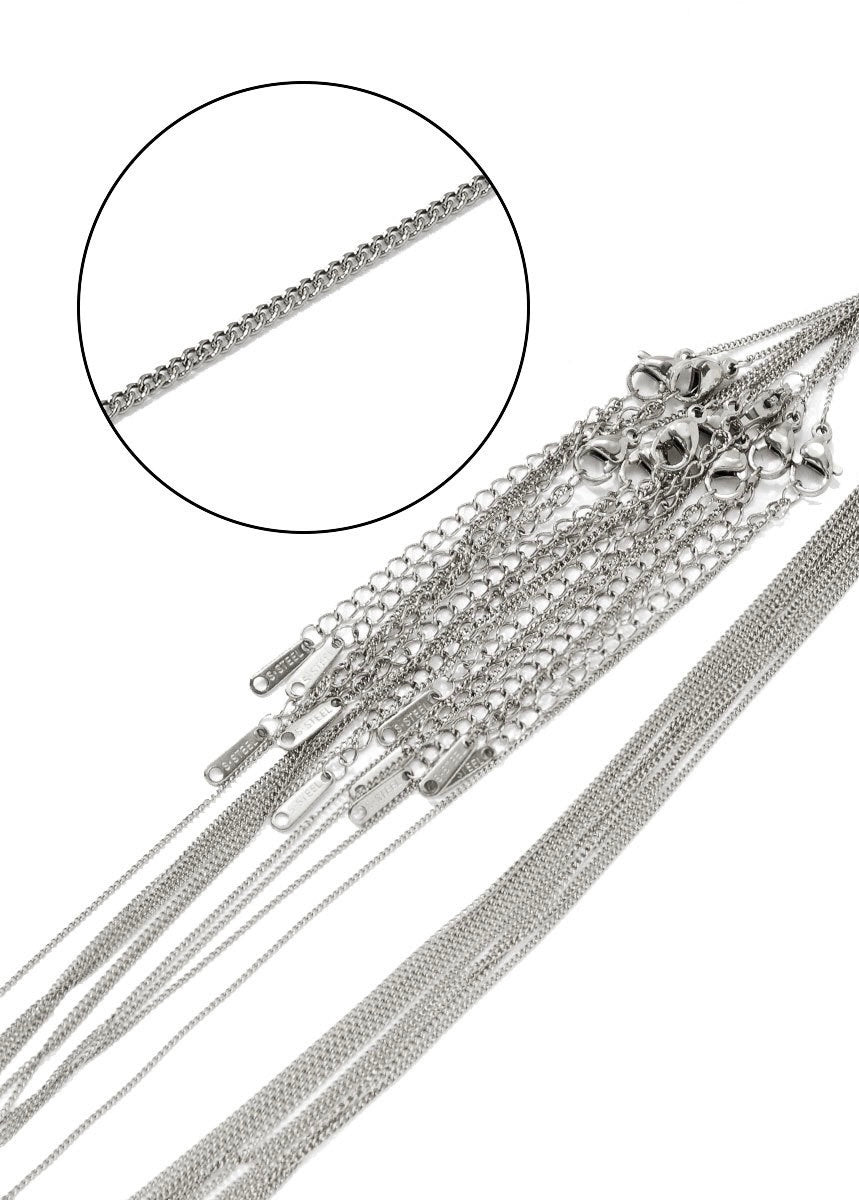 Stainless Steel - Stylish - Dainty - 16" - Chain
