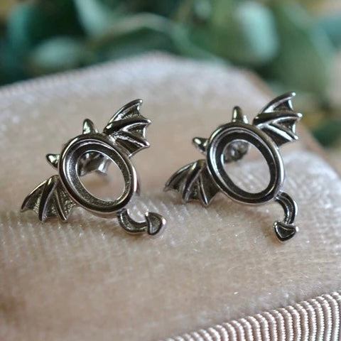 925 Silver Earring Setting TB-YJJ-E003