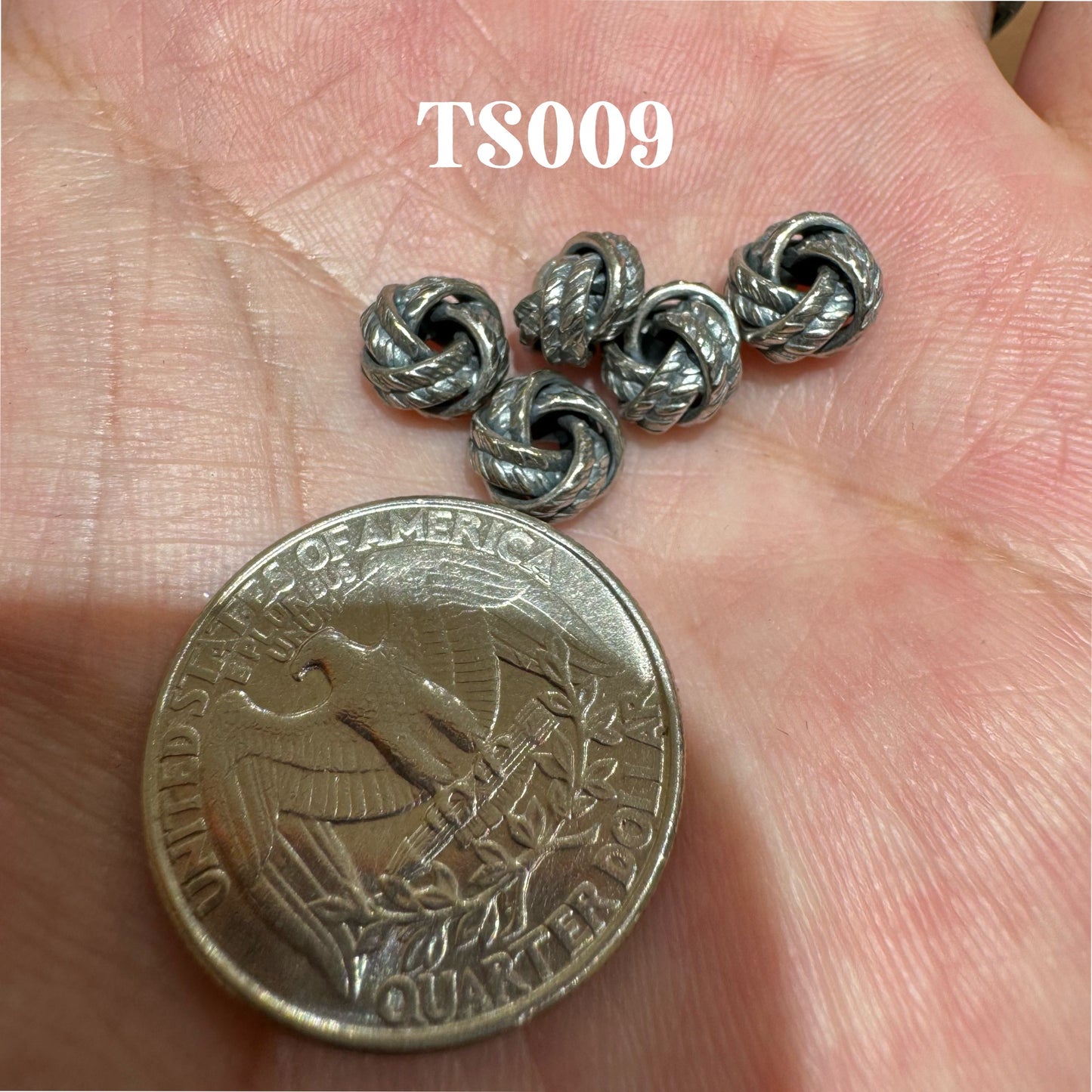 Tibetan Silver Charm / Bead (TS009)