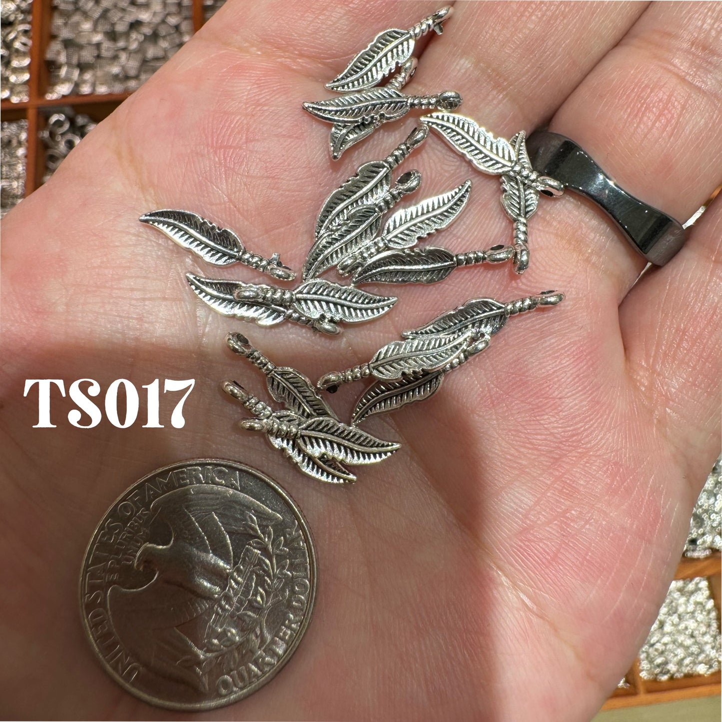 WAREHOUSE - Tibetan Silver Charm / Bead (TS017)