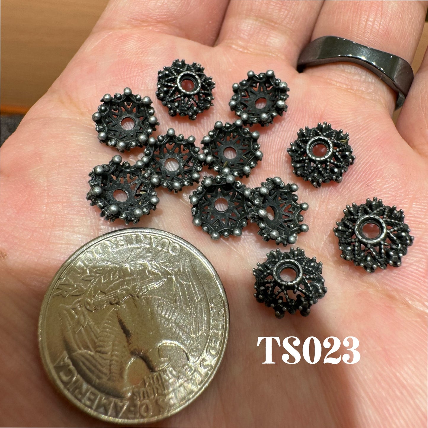 WAREHOUSE - Tibetan Silver Charm / Bead (TS023)