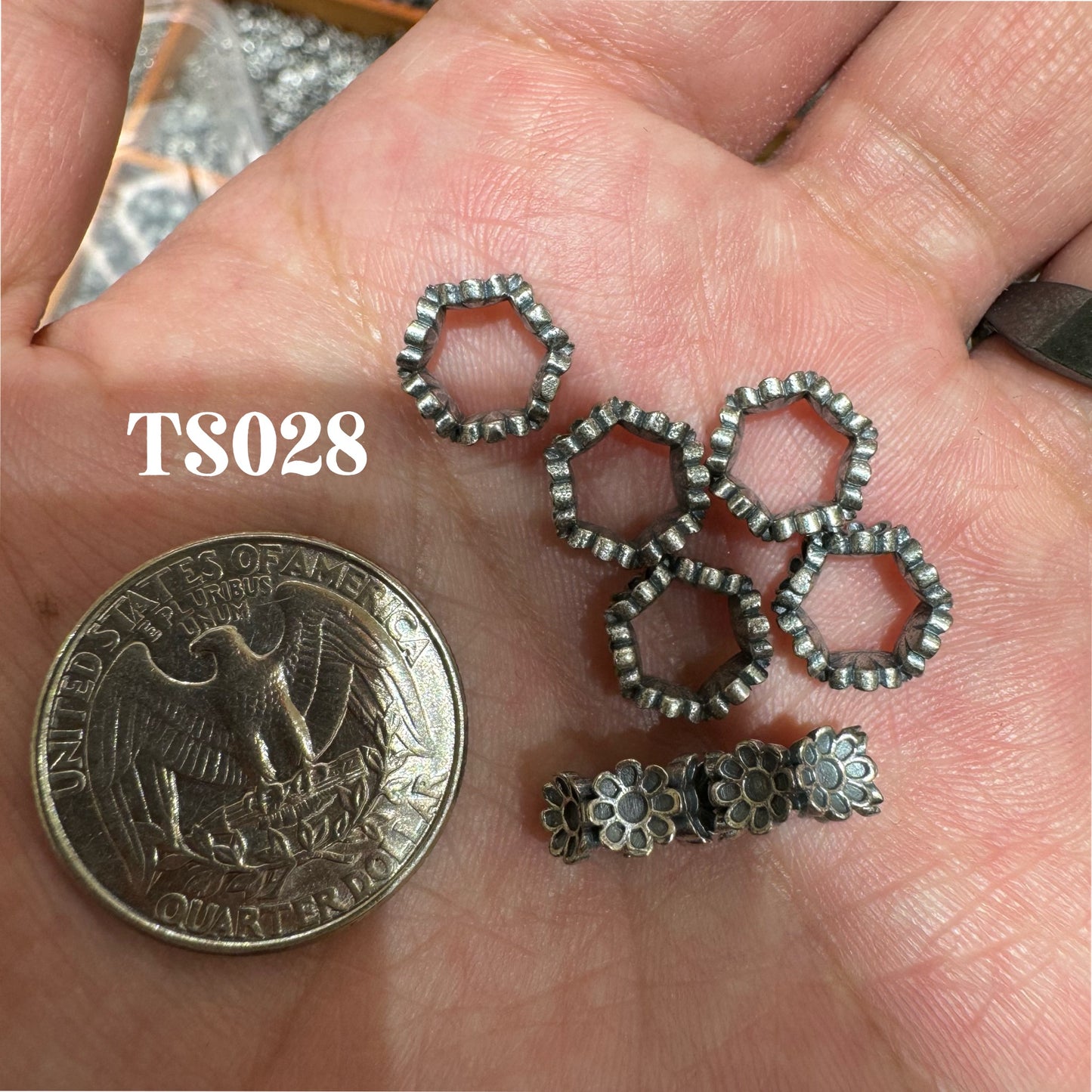 WAREHOUSE - Tibetan Silver Charm / Bead (TS028)