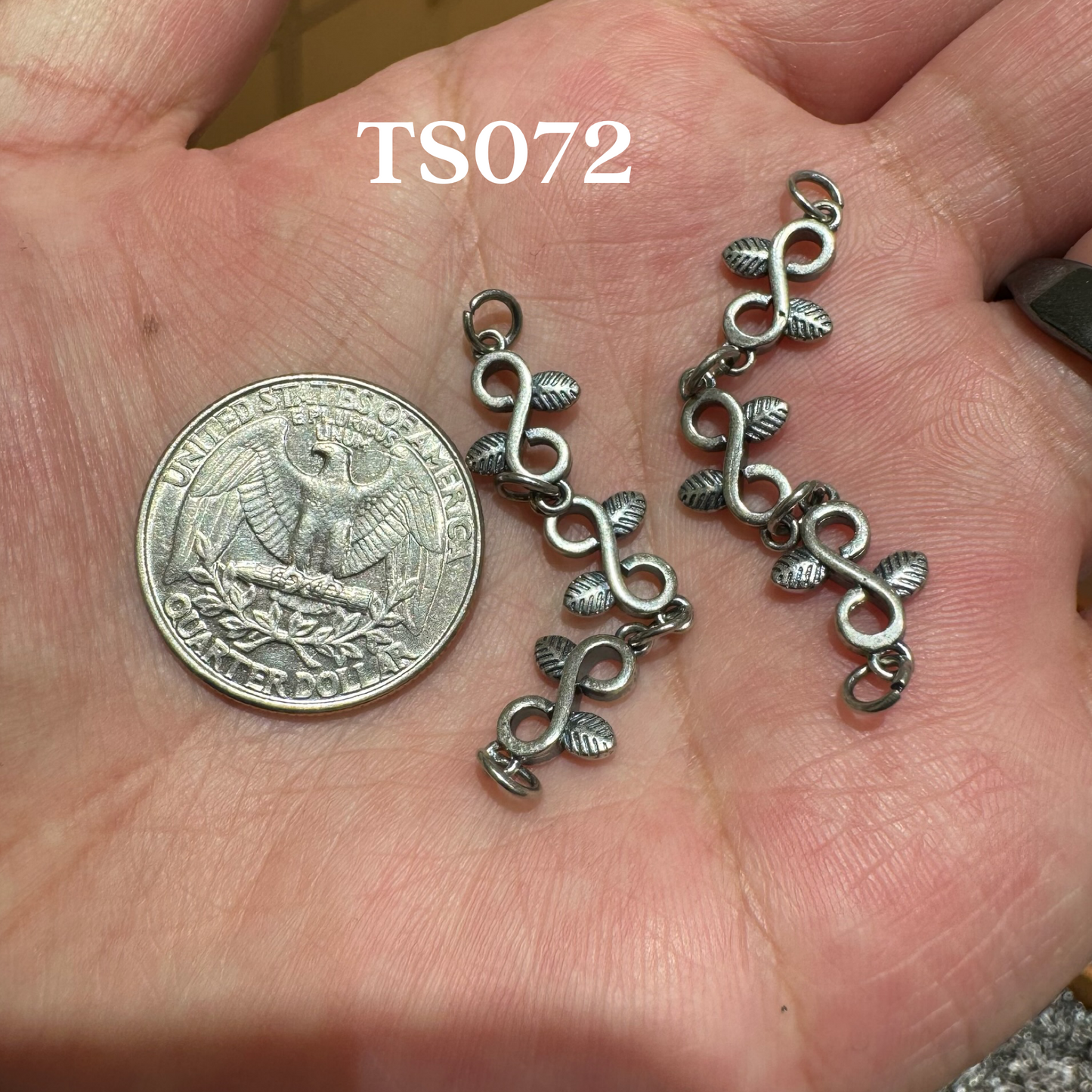 Tibetan Silver Charm / Bead (TS072)