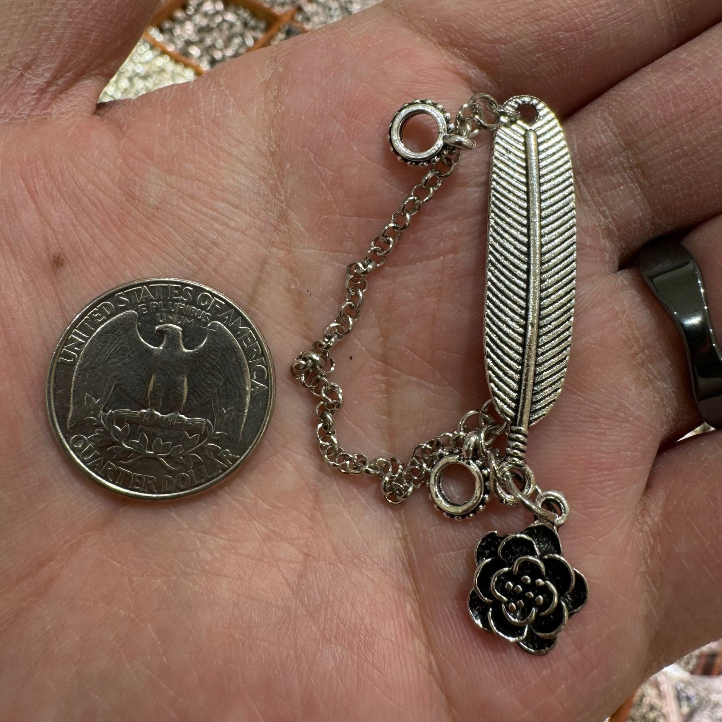 WAREHOUSE - Tibetan Silver Charm / Bead (TS153)