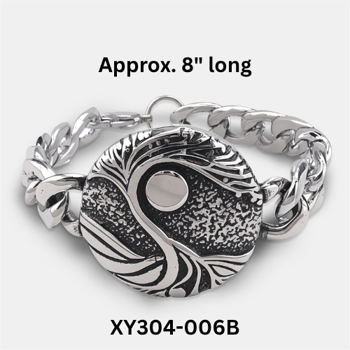 PRE-ORDER - WAREHOUSE - 304 Stainless - Bracelet - Skull - Tree of Life