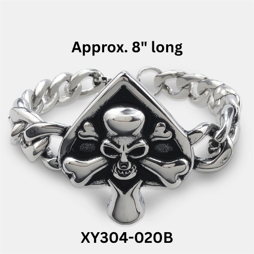 PRE-ORDER - WAREHOUSE - 304 Stainless - Bracelet - Skull - Tree of Life