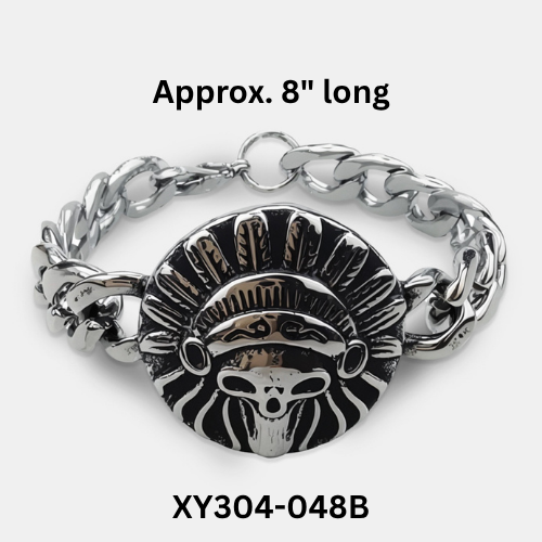 PRE-ORDER - WAREHOUSE - 304 Stainless - Bracelet - Skull - Tree of Life
